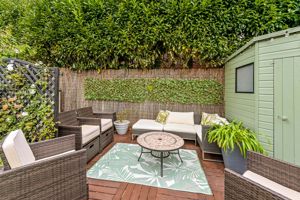 Garden Seating Area- click for photo gallery